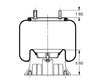 AS-8418 by TRIANGLE SUSPENSION - Triangle Air Spr - Rolling Lobe, Triangle Bellows # 6364, ContiTech Bellows # 9 10-19