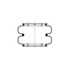AS-4518 by TRIANGLE SUSPENSION - Triangle Air Spr - Double Conv., Triangle Bellows # 6336