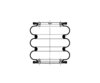 Triangle Suspension AS-4430 Triangle Air Spr - Triple Conv., Triangle Bellows # 6334, ContiTech Bellows # FT 330-29