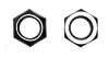 Triangle Suspension LN104 Auto Lock Nut Grc 5/8-18