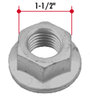 Triangle Suspension H104 Hutchens Troque Rod Flanged Nut,use w/ H103