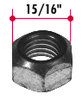Triangle Suspension LNC104 Auto Lock Nut Gr.C 5/8-11