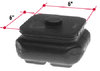 Triangle Suspension MP2 Engine Torque Strut Insulator Mack Lower Insulator Pad