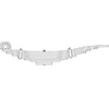 Triangle Suspension 50-349 Hendrickson, R Spr, Lvs:7/2PD ; OEM# 12361257; SE Length: 17-1/4; LE Length: 28-1/2; SE End: TPK;