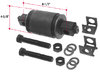 Triangle Suspension BP88 HendricksonBar Pin Kt (Adj)