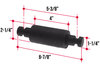 RB263 by TRIANGLE SUSPENSION - Rbr Bush W/Pin 1614603000