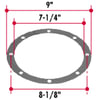 Triangle Suspension VT10 Volvo T-Ride Gasket