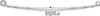 14-124 by TRIANGLE SUSPENSION - Bluebird, F Spr, Lvs:2/5PD/SE FT; OEM# 1658830; SE Length: 28; LE Length: 28; SE End: RNK; LE End: RNK; Grading 2/827, 5/447, 1/401