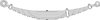 Triangle Suspension 55-156 International - Navistar, F Spr, Lvs:SE/8/3PD ; OEM# 1667482C91; SE Length: 25; LE Length: 29; SE