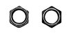 Triangle Suspension EN108 Elastic Locknut (7/8-14) Gr.8