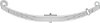 Triangle Suspension 75-128 Peterbilt, F Spr, Lvs:2PD/4 FT; OEM# 200774; SE Length: 24-3/16; LE Length: 24-3/16; SE End: RNI;