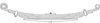 Triangle Suspension 75-170 Peterbilt, F Spr, Lvs:PD/5/1 ; OEM# 201728; SE Length: 25-13/16; LE Length: 25-13/16; SE End: RNK;