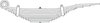 Triangle Suspension 50-275 Leaf Spring Assembly Hendrickson, R Spr, Lvs:13 ; OEM# 2017504; SE Length: 17-1/8; LE Length: