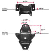 Triangle Suspension E751-22 Suspension Spring Saddle GMC Spring Hanger