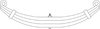 Triangle Suspension 22-1175 Chevrolet - Truck, R Spr, Lvs:3 FT; OEM# 22132577; SE Length: 30; LE Length: 30; SE End: RB172;