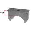 H187 by TRIANGLE SUSPENSION - Hutchens No-Hop Spr Seat - 5 Rd 1-3/4 Hi; Use with H196 Bottom Plate