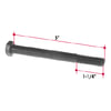 Triangle Suspension B1305-55 Suspension Spring Saddle 1/2-13X5 Gr8 Hx/Hd C/S