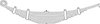 Triangle Suspension 62-890 Leaf Spring Mack, F Spr, Lvs:13 ; OEM# 2QK3377; SE Length: 25-1/8; LE Length: 30-1/2; SE End: RNI;