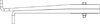 75-129 by TRIANGLE SUSPENSION - Peterbilt, R Spr, Lvs:2 FT; OEM# 303953; SE Length: 4-3/8; LE Length: 23-1/2; SE End: HK-1-2; LE End: HK-1-2; Grading 2/1.210