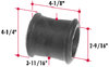 Triangle Suspension CHA54 Axle Torque Rod No.2 Trq Rod Bush 800010
