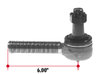 Triangle Suspension ES9001L Steering Tie Rod End Tie Rod End LH