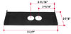 Triangle Suspension E319-75 Peterbilt Top U-Bolt Plate