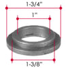 Triangle Suspension H240 Body Mount Bushing Assembly Hutchens Repair Washer/Bushing - Hanger; Repairs Torque Rod Mounting