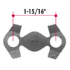 Triangle Suspension IH17 INT Lock Tab