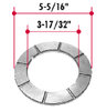 Triangle Suspension MCK1 Mack Bro Wshr(Rpl.43Qk116