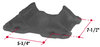 Triangle Suspension H120 Suspension Equalizer Beam Bracket Hutchens Axle Seat; Use with H116, H117 Spring Cap