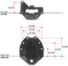 E520-55 by TRIANGLE SUSPENSION - Navistar Spring Hanger