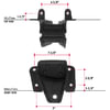 Triangle Suspension E395-22 Suspension Spring Saddle GM Spring Hanger
