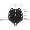 Triangle Suspension E458-43 Suspension Spring Saddle Ford Spring Hanger