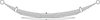 22-547 by TRIANGLE SUSPENSION - Chevrolet - Truck, R Spr, Lvs:8/1 ; OEM# 350485; SE Length: 26; LE Length: 30; SE End: RB136-b; LE End: RB117-b; Grading 3/323, 5/291, 1/770