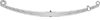 Triangle Suspension 96-884 White Volvo, F Spr, Lvs:3 FT; OEM# 371010015; SE Length: 26-3/8; LE Length: 26-3/8; SE End: PLK;