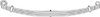Triangle Suspension 94-1284 Western Star, F Spr, Lvs:4 FT; OEM# 371013485; SE Length: 26-3/8; LE Length: 26-3/8; SE End: PLK;