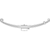 41-050 by TRIANGLE SUSPENSION - Pierce, F Spr, ; OEM# 409354; SE Length: 26-1/8; LE Length: 28-7/16; SE End: PLK; LE End: PLK; Grading