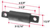 RB175 by TRIANGLE SUSPENSION - Freightliner Bushing