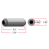 RB120 by TRIANGLE SUSPENSION - Rubber Encased Bushing