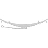 Triangle Suspension 55-031 International - Navistar, R Spr, Lvs:8/3/2 ; OEM# 471287C91; SE Length: 30-1/4; LE Length: 30-1/4;