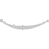 Triangle Suspension 55-884 International - Navistar, F Spr, Lvs:7/2PD ; OEM# 572359C91; SE Length: 25; LE Length: 29; SE End: