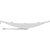 46-1189 by TRIANGLE SUSPENSION - Freightliner, R Spr, Lvs:10/3 ; OEM# 6803200005; SE Length: 29-1/2; LE Length: 29-1/2; SE End: HK-2; LE End: - - -; Grading 8/590, 2/473, 1/360, 1/447, 1/360