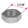 N277 by TRIANGLE SUSPENSION - Neway Jam Nut RH (1-1/4-7)