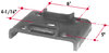 Triangle Suspension N238 Neway U-Bolt Plate