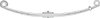 46-1406 by TRIANGLE SUSPENSION - Freightliner, F Spr, Lvs:2PD/2/PD FT; OEM# A1614695000; SE Length: 26-1/4; LE Length: 28-3/4; SE End: RB233; LE End: RB233; Grading 2/401, 2/788, 1/323