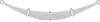 Triangle Suspension 46-1237 Freightliner, R Spr, Lvs:8 ; OEM# A1615516000