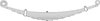 Triangle Suspension 43-686 Leaf Spring Freightliner, F Spr, Lvs:9/WG ; OEM# A1616384000; SE Length: 25; LE Length: 29; SE