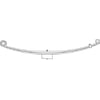 Triangle Suspension 43-694 Freightliner, F Spr, Lvs:2/WG FT; OEM# A1616398000; SE Length: 25; LE Length: 29; SE End: RNK; LE