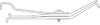 46-155 by TRIANGLE SUSPENSION - Freightliner, R Spr, Lvs:2/1 FT; OEM# A1612583; SE Length: 17; LE Length: 20-5/8; SE End: HK-1; LE End: HK-1-2; Grading 2/999, 1/499