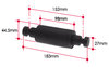 RB249 by TRIANGLE SUSPENSION - Rubber Encased Bushing